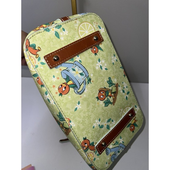 Dooney & Bourke Disney Orange Bird Satchel Bag Epcot International‎ Flower 2022 - Picture 3 of 14